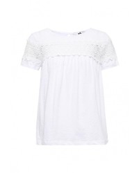 Женская белая футболка от adL