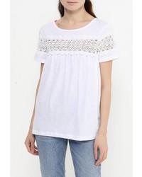 Женская белая футболка от adL