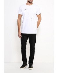 Мужская белая футболка от ADPT