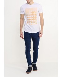 Мужская белая футболка от ADPT