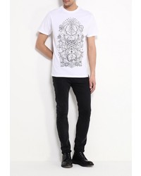 Мужская белая футболка от Affliction