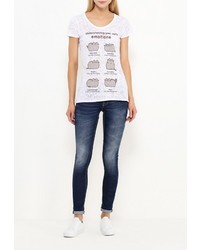 Женская белая футболка от Alcott