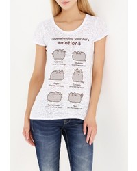 Женская белая футболка от Alcott