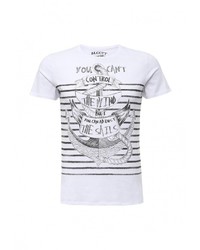 Мужская белая футболка от Alcott