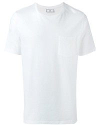 Мужская белая футболка от AMI Alexandre Mattiussi