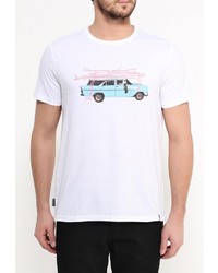 Мужская белая футболка от Animal