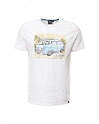 Мужская белая футболка от Animal