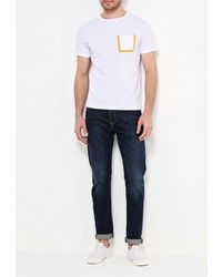 Мужская белая футболка от Another Influence