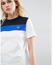 Женская белая футболка от Fred Perry