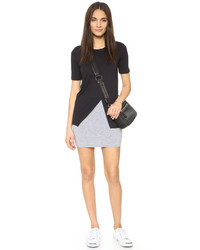 Женская белая футболка от David Lerner