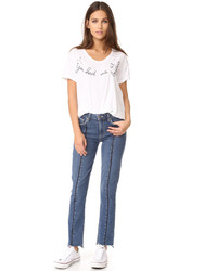 Женская белая футболка от Sundry