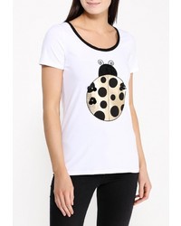 Женская белая футболка от B.Style