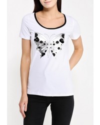 Женская белая футболка от B.Style