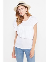 Женская белая футболка от Banana Republic