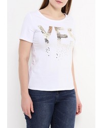 Женская белая футболка от Bestia Donna