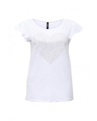 Женская белая футболка от Bestia