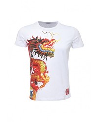 Мужская белая футболка от Bikkembergs