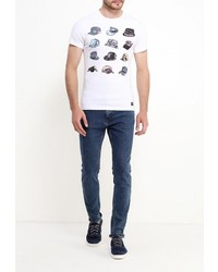 Мужская белая футболка от BLEND