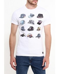 Мужская белая футболка от BLEND