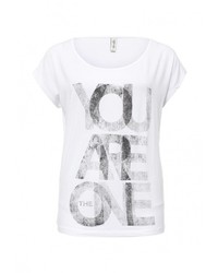 Женская белая футболка от BlendShe