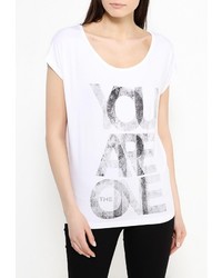 Женская белая футболка от BlendShe