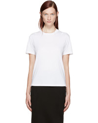 Женская белая футболка от BLK DNM