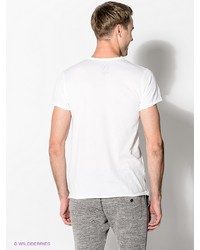 Мужская белая футболка от Boom Bap Wear