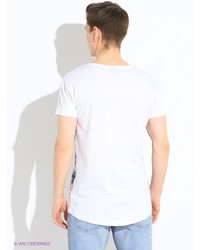 Мужская белая футболка от Broadway