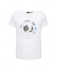 Мужская белая футболка от Broadway