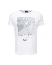 Мужская белая футболка от Broadway