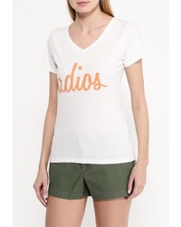 Женская белая футболка от Broadway