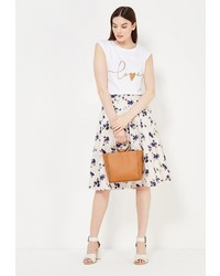 Женская белая футболка от Bruebeck