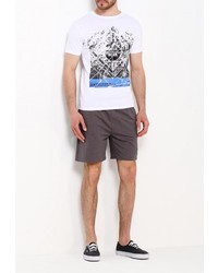 Мужская белая футболка от Bruebeck