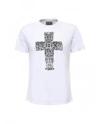 Мужская белая футболка от Bruebeck