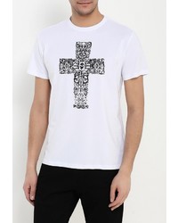 Мужская белая футболка от Bruebeck