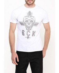 Мужская белая футболка от Bruebeck