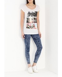 Женская белая футболка от Bruebeck