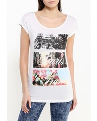 Женская белая футболка от Bruebeck