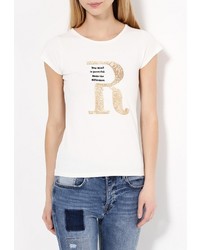 Женская белая футболка от Bruebeck