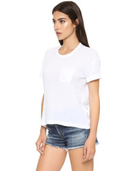 Женская белая футболка от Stateside