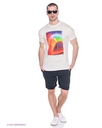 Мужская белая футболка от Burton