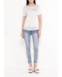 Женская белая футболка от By Swan