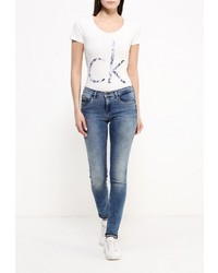 Женская белая футболка от Calvin Klein Jeans