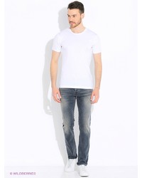 Мужская белая футболка от Calvin Klein