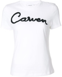 Женская белая футболка от Carven