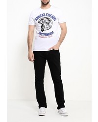 Мужская белая футболка от Celio