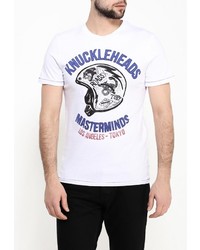 Мужская белая футболка от Celio