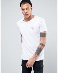 Мужская белая футболка от Cheap Monday