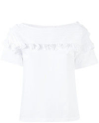 Женская белая футболка от Chloé