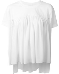 Женская белая футболка от Chloé